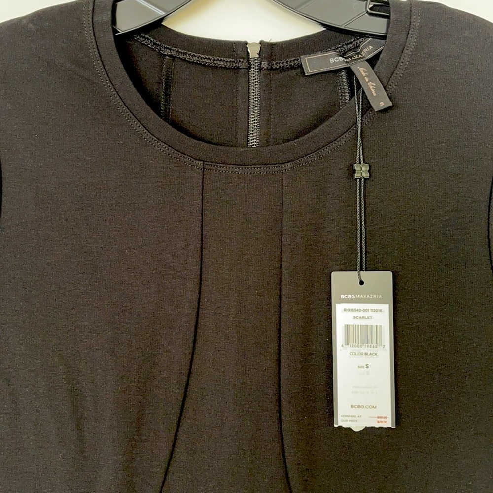 BCBGMaxAzria Scarlet Peplum Top - Picture 2 of 5
